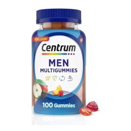 Multivitaminico Centrum Hombres Vitaminas 100 Gomitas Fuerza