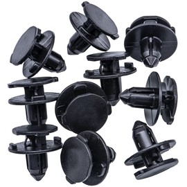 Rexka 10pcs Fender Liner Splash Shield Push Side Trim Panel Clip Retainer Blind Rivet Compatible with Nissan 01553-2DR9A 370Z Altima Maxima Murano Sentra Q50 Q60 Q70 Q70L QX30 QX50 QX60 QX70 QX80