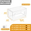 SEANADO Acrylic Trash Bag Dispenser, Wall Mount Kitchen Organizer Storage