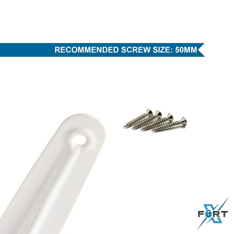XFORT® London Shelf Brackets, Wall Mounted Shelve Brackets, Shelving Support