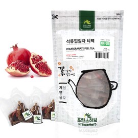 [Medicinal Korean Herb Tea] 100% Natural Pomegranate Peels Tea 석류피 차 40g (15 teabags)