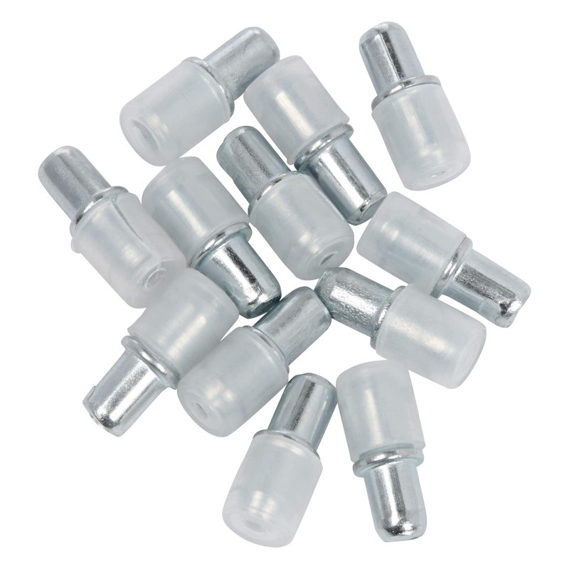 Trend Premium 5mm Metal Shelf Support Pegs, Pack of 12,