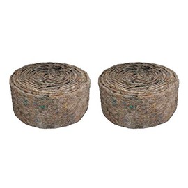 LOWENERGIE Pipe Insulation Wool Felt Hair Pipe Wrap Lagging 7M Roll 15mm 22mm 28mm (2)