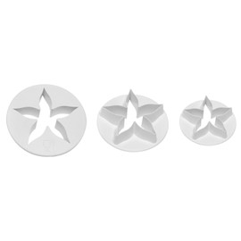 PME Calyx Cutters, X-Large, 2X-Large and 3X-Large, Set of 3, White