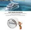DC 9‑32V 52MM Boat Round Digital Hour Meter High Precise