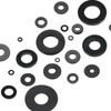 PATIKIL M2 Nylon Flat Washers 150pcs 2mm ID 5mm OD