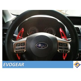 SUBARU Subaru Exclusive External Paddle Shift Cover 3D Design Revogue Outback Forester Impreza XV WRX S4 (Red)