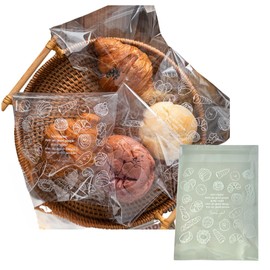 SWEETM Bread Bag, Wrapping, Sale, Gift, Tape Included (100)