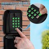 Qudubuy Key Safe Police Approved Wall Mounted Lock Box with