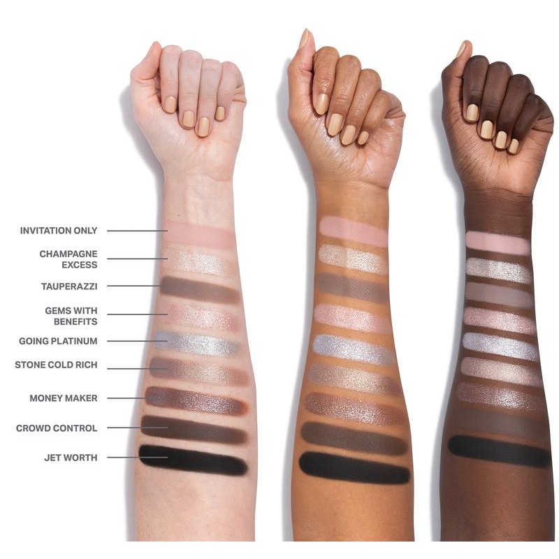 Morphe Rich & Foiled Artistry Palette, Eye Shadow Palette -