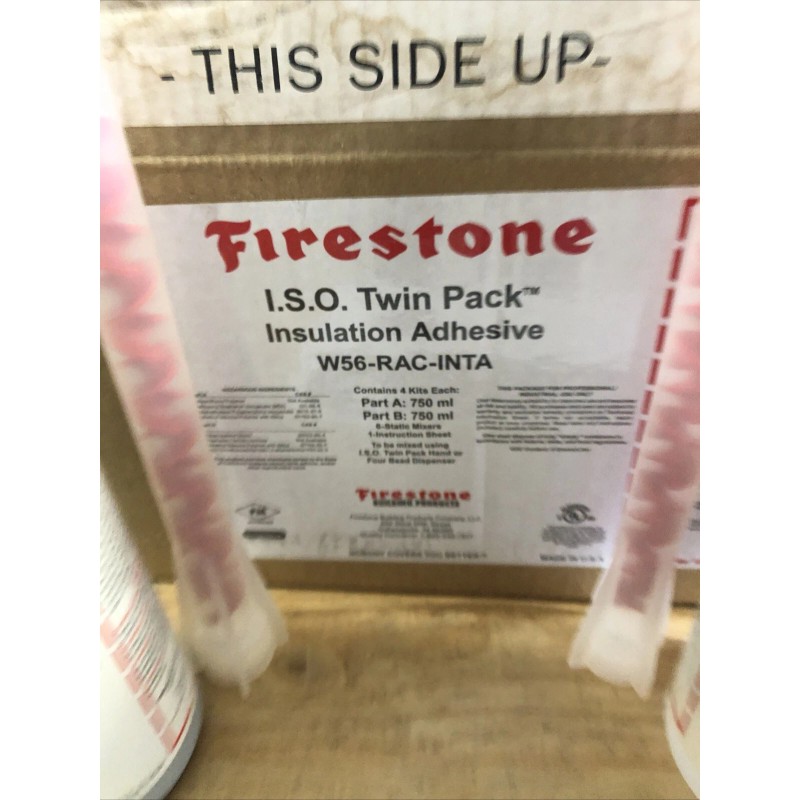 Firestone Case of 4 Firestone I.S.O Twin Pack Insulation Adhesive