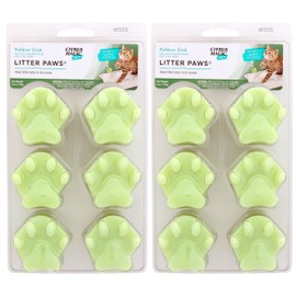 Citrus Magic Pet Odor Control Paws for Litter, Outdoor Fresh, 6-Count, Pack of 2