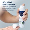 NIVEA MEN Sensitive Shave Foam with Vitamin E, Soothing Chamomile