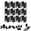 TEHAUX 30 Pairs Wire Shelf Lock Clips Replacement Clamp Fixings