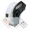 BETCKEY Compatible Multi-Purpose Labels Thermal Paper for Brother Brother DK-1203