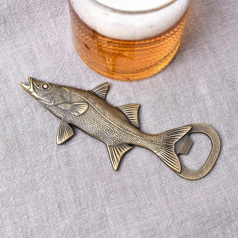 LSJ ORIGINAL Beer Bottle Opener Fish，Cool Bottle Opener for Bar
