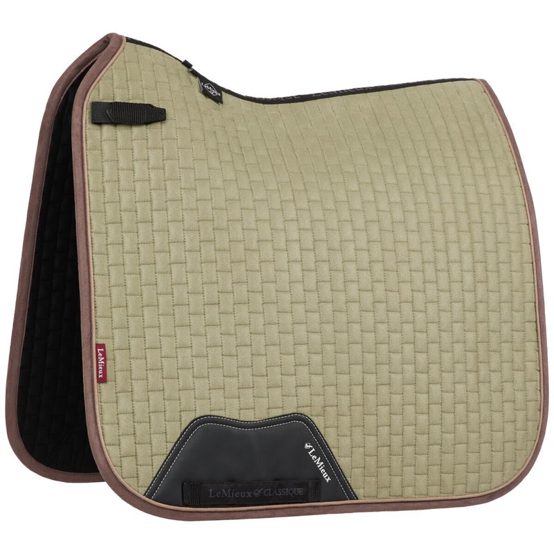 LeMieux Suede Dressage Square Saddle Pads - English Saddle Pads