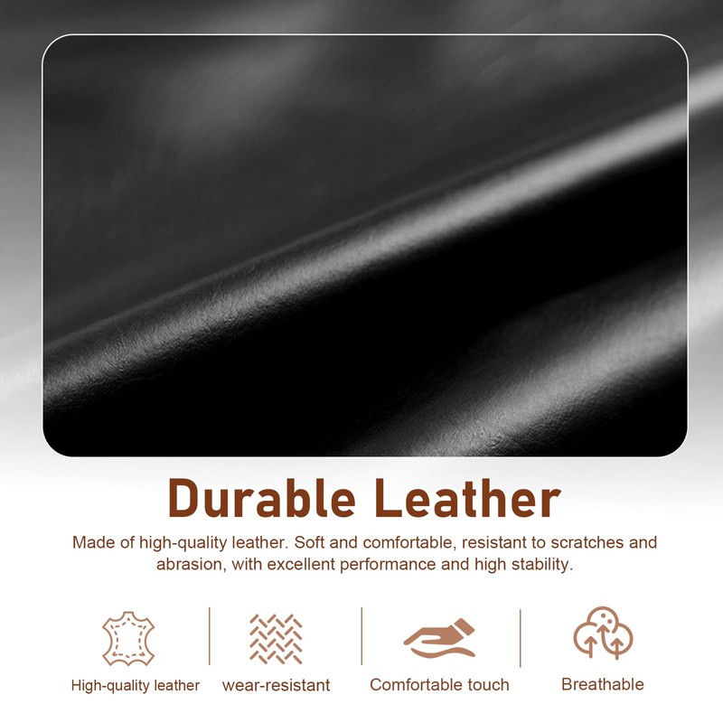 1 PCS Car Back Seat Hanging Bag, Strap-On Waterproof Leather