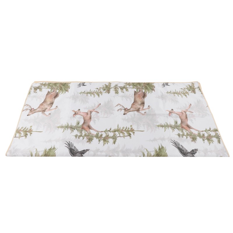 High Chair Mat Prevent Slip Waterproof Foldable Multi Functional Baby
