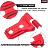 Unbranded Door Hinge Protect Cover Trim Fit For Jeep Wrangler