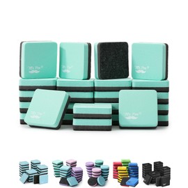 Mr. Pen- Mini Dry Erase Eraser, 24 Pack, Green Magnetic Dry Eraser, Whiteboard Eraser, Dry Erasers for Whiteboard, Magnetic Dry Erase Eraser, Dry Erase Board Erasers, Whiteboard Erasers