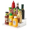 vacane Clear Spice Rack, 3 Tiered Shelf Spice Organizer for