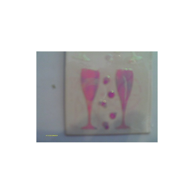 Prismatic Opal Party Glasses Stickers