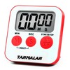 Tanmalan Kitchen Timer for Cooking Loud Alarm, Large Display, Auto Memory Loud Alarm, Large Display,Big Button，for Kids for Teacher Classroom Must Haves,Count Down-up,Easy to use (6.0-red)
