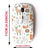 2.4G Wireless Mouse with Cute Pattern Design for All Laptops