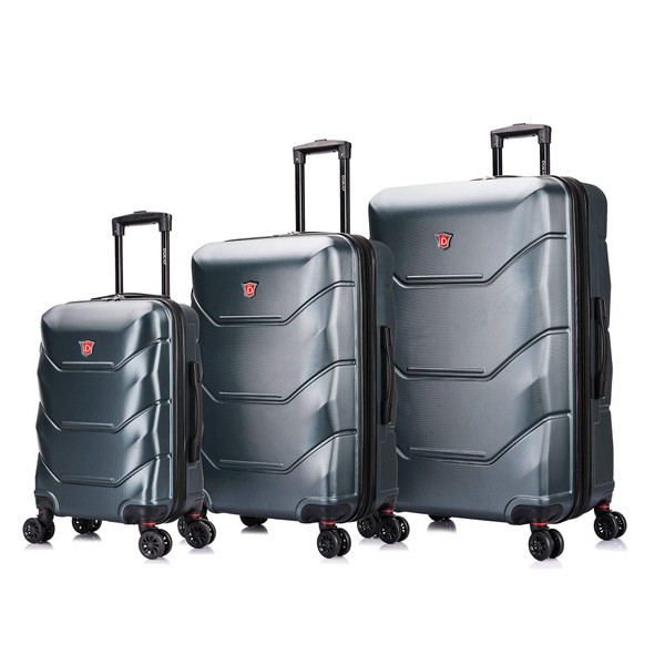 DUKAP ZONIX Luggage with Spinner Wheels | Durable Lightweight Hardshell