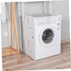 Zerodeko 3pcs Washing Machine Cover Case Peva Fabric Standard Size