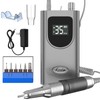 Kredioo Nail Drill Machine for Acrylic Nails, 35000RPM Professional Portable