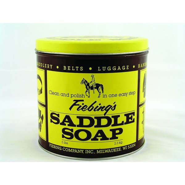 Fiebing's Saddle Soap Paste, Yellow, 5Lb