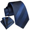 Enlision Men's Tie with Pocket Square Set Check/Plaid/Stripes Tie &