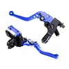 LisylineAuto Motorcycle Brake Lever 7/8“ 22mm Motorcycle Handlebar Brake Master