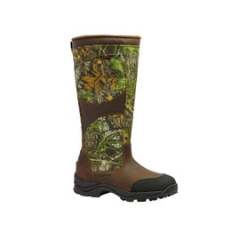 Goodville PreyMaster Men's Waterproof Snake Boots - Puncture and Slip-Resistant, Knee High Pull On Snake Shoes for Men - 17 Inches Height, Comfortable Rubber sole, Premium Breathable Leather with