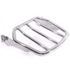 Custom Tapered Sport Luggage Rack Chrome Rear Carrier Sissy Bar