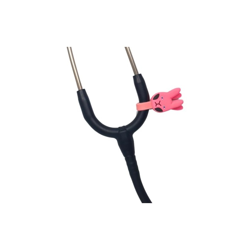 Stethoscope Charms Clip - Fox Pink - Medical Gift