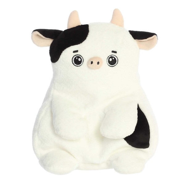 Aurora® Whimsical Fluffles™ Connor Cow™ Stuffed Animal - Comforting Companion