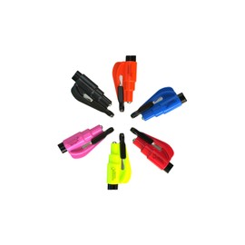 resqme, Inc. 04.100.02 resqme The Original Keychain Car Escape Tool, Made in USA (Blue) - Pack of 2