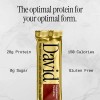 David Protein Bar, Fudge Brownie, 24 Protein Bars | 28g