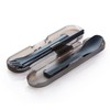 humangear GoBites QUATTRO Gray (Cutlery Set with Spoon, Fork, Chopsticks,