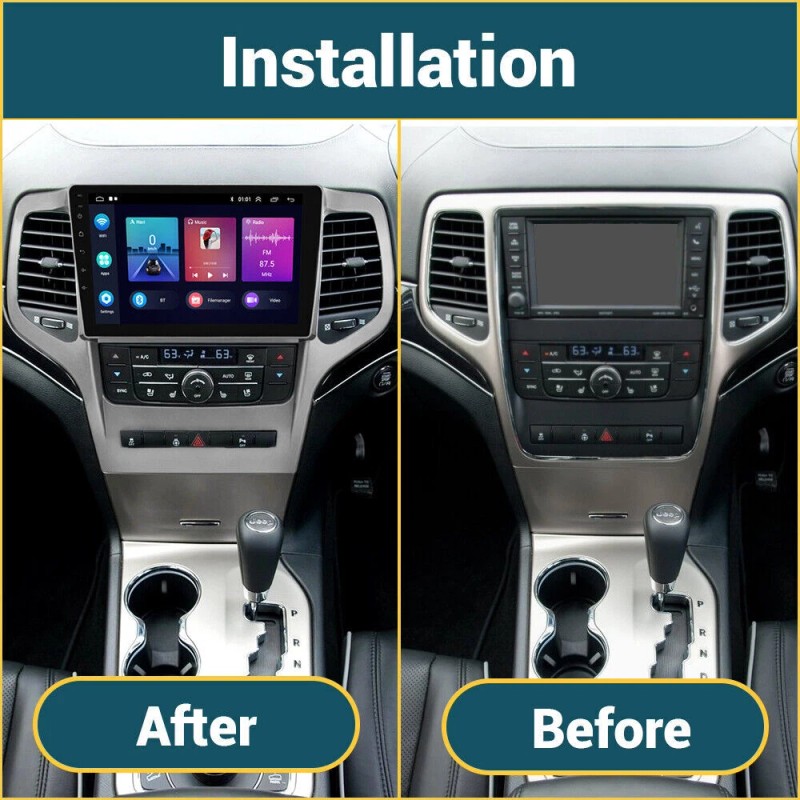 fortdows-123 10.1'' Car Stereo Radio GPS Android 13 Carplay for