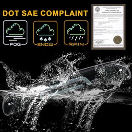 G-PLUS LED Third Brake Light Compatible with Ford F250 F350 F450 F550 Super Duty 1999-2016 Rear 3RD Cargo Led Tail Lamp Smoky Lens Black Housing Tersera Luz De Freno