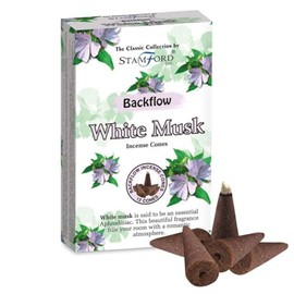 Stamford Backflow Incense Cones - White Musk