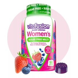 Vitafusion Multivitaminas Women´s Mujer Libre De Azucar Sabor Bayas mixtas