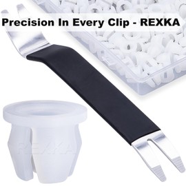 Rexka 41pcs Headlamp Assembly Grommet Retainer Clip Nut N811169S for Ford Toyota 90189-06111 4Runner Land Cruiser Pickup TacomaTercel Expedition Explorer,F150,Ranger Mustang Trucks -Auto Clips Remover