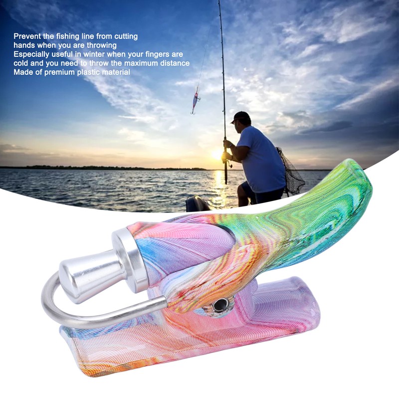 Fishing Trigger Plastic Protect Fingers Breakaway Surf Fishing Trigger Aid
