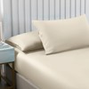 Moonlight Bedding King Size Brushed Polyester Fitted Sheet, 152 x
