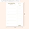 Menu Planner with Grocery List - Meal Planner - Minimalist